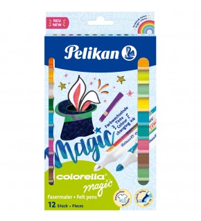 Pelikan Keçeli Kalem Colorella Magic 12 Li Kutu 411