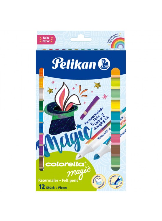 Pelikan Keçeli Kalem Colorella Magic 12 Li Kutu 411