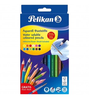 Pelikan Kuru Boya Aquarell 12 Li 700672