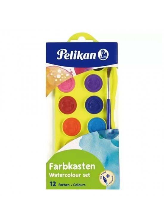 Pelikan Sulu Boya Küçük Boy 12 Renk 701242