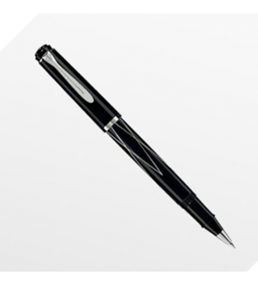 Pelikan Tükenmez Kalem Raute Üçgen Gümüş Metal Gövde K215