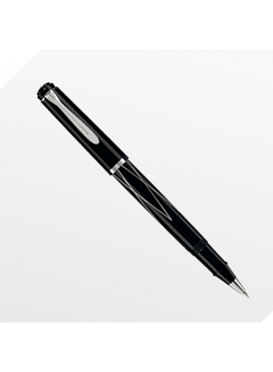 Pelikan Tükenmez Kalem Raute Üçgen Gümüş Metal Gövde K215 Pelikan Tükenmez Kalem Raute Üçgen Gümüş Metal Gövde K215