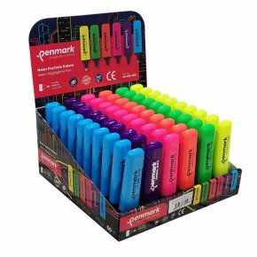 Penmark Fosforlu Kalem 60 Lı Stand Neon Renkler