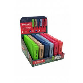 Penmark Fosforlu Kalem 60 Lı Stand Tropik Renkler