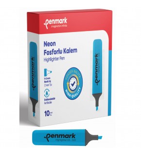 Penmark Fosforlu Kalem Neon Cam Göbeği HS-505 06 (1 Adet)