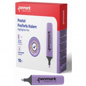 Penmark Fosforlu Kalem Pastel Lavanta HS-505 07 (1 Adet)