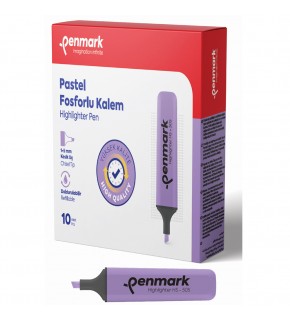 Penmark Fosforlu Kalem Pastel Lavanta HS-505 07 (1 Adet)