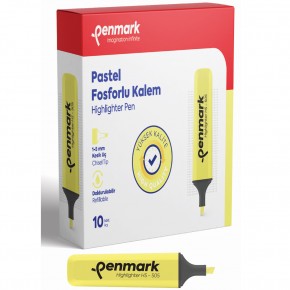 Penmark Fosforlu Kalem Pastel Limoni HS 505 (1 Adet)