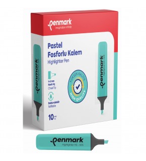 Penmark Fosforlu Kalem Pastel Nane Şekeri HS-505 08 (1 Adet)