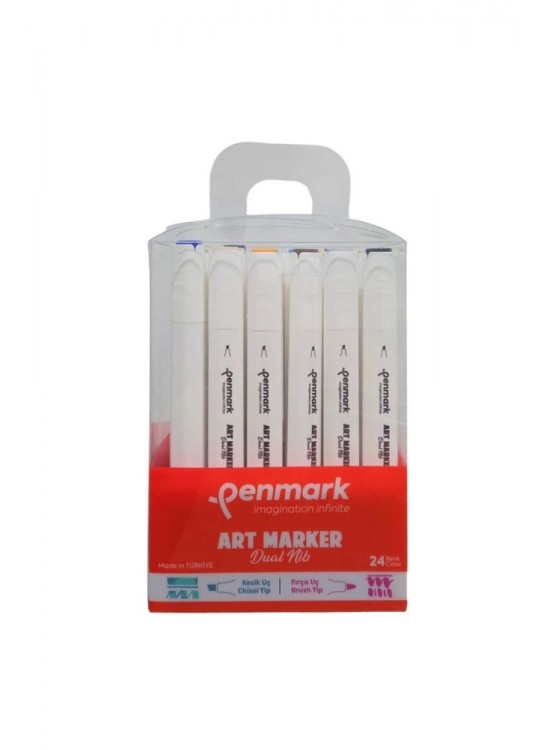 Penmark Markers Art Brush Kalem 24 Lü Set