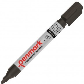 Penmark Markör Permanent Yuvarlak Uç Siyah HS-405 (1 Adet)