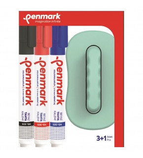 Penmark Tahta Kalemi 3 Lü Set+Silgi HS-305-TK3S