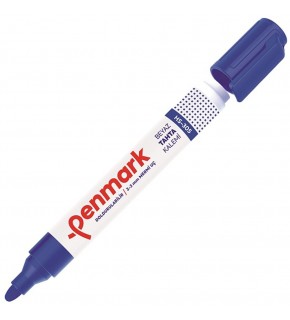 Penmark Tahta Kalemi Yuvarlak Uçlu Mavi HS-305 (1 Adet)