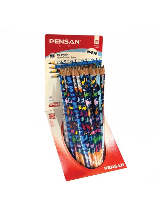 Pensan Balık Flimli Kurşun Kalem Pe96030/72 (1 Adet)