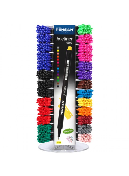 Pensan Fineliner Keçe Uç Kalem Stand 502 Li 6500