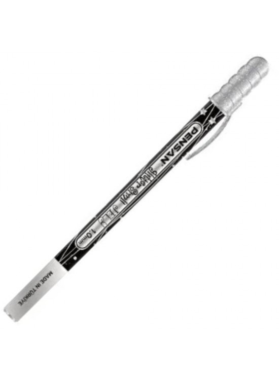 Pensan Jel Kalem Jely 1.0 MM Glıtter Simli Gümüş 2800 (1 Adet)