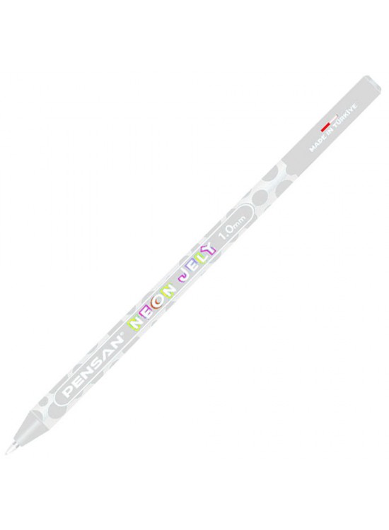 Pensan Jel Kalem Jely 1.0 MM Neon Beyaz 2801 (1 Adet)