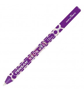 Pensan Jel Kalem Jely 1.0 MM Neon Violet 2801 (1 Adet)