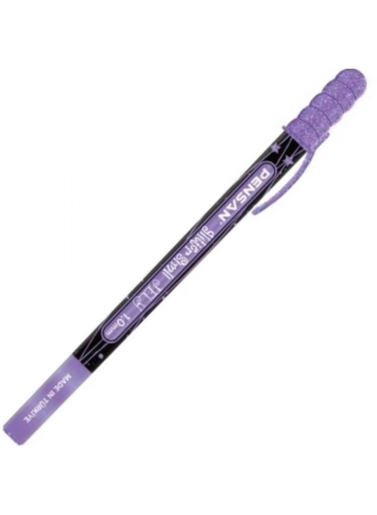 Pensan Jel Kalem Jely Glıtter 1.0 MM Simli Violet 2800 (1 Adet)
