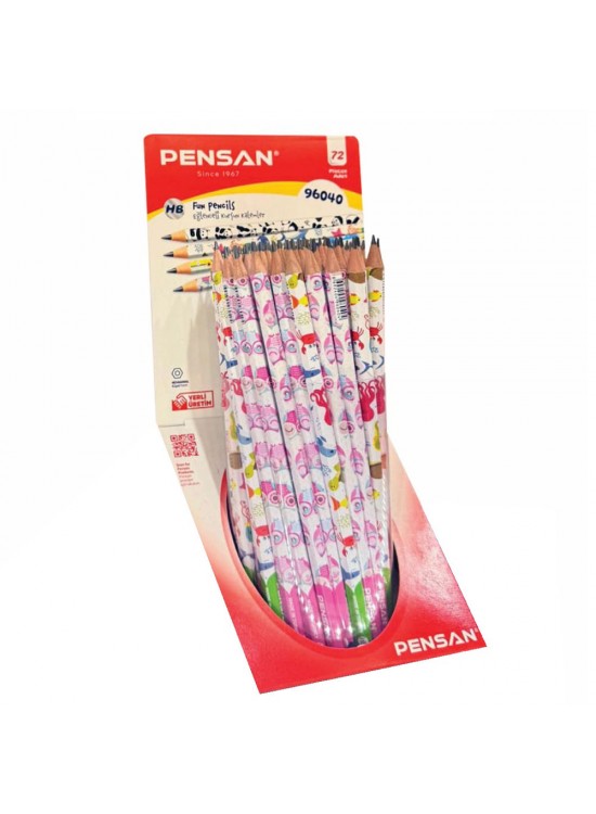 Pensan Karışık Flimli Kurşun Kalem Pe96040/72 (1 Adet) Pensan Karışık Flimli Kurşun Kalem Pe96040/72 (1 Adet)