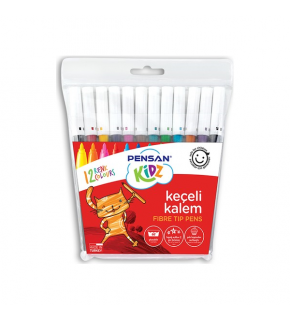Pensan Keçeli Boya Kalemi Kidz 12 Renk 99060