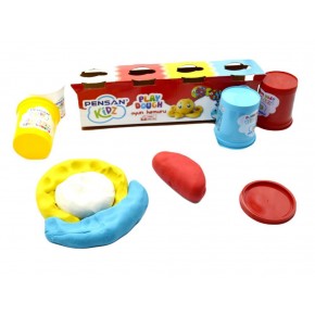 Pensan Kidz Oyum Hamuru Büyük Boy 4x150gr 4 Lü