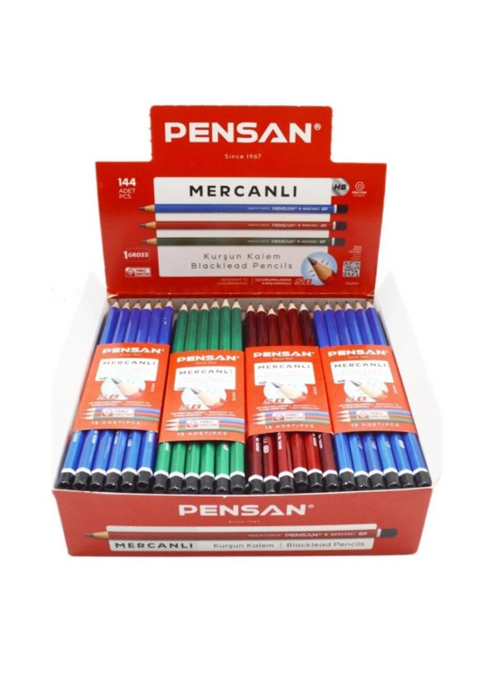 Pensan Kurşun Kalem Mercanlı 56260 (1 Adet) Pensan Kurşun Kalem Mercanlı 56260 (1 Adet)