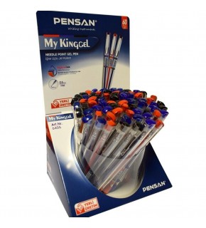 Pensan My-Kıng Jel Metal Klipsli Msk 60 Lı Std 6405