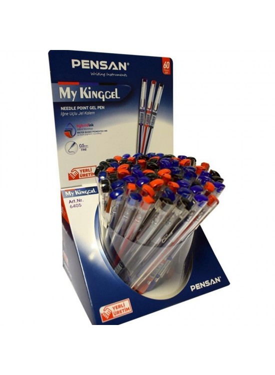 Pensan My-Kıng Jel Metal Klipsli Msk 60 Lı Std 6405
