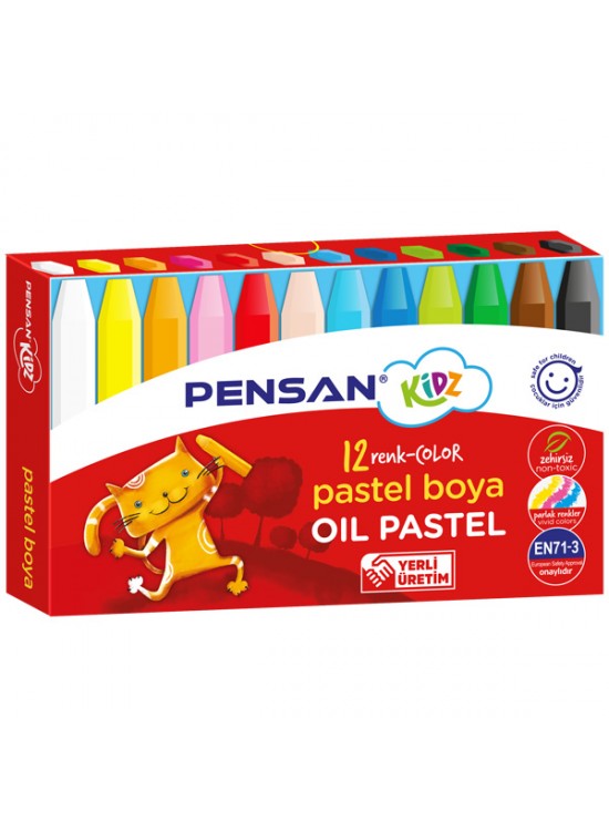 Pensan Pastel Boya Kidz 12 Renk 98060