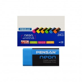 Pensan Silgi Neon 24 Lü Pss-24P