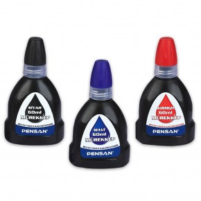 Pensan Tahta Kalem Mürekkebi 60 Ml Mavi 4007 (1 Adet)