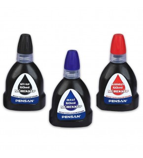 Pensan Tahta Kalem Mürekkebi 60 Ml Mavi 4007 (1 Adet)