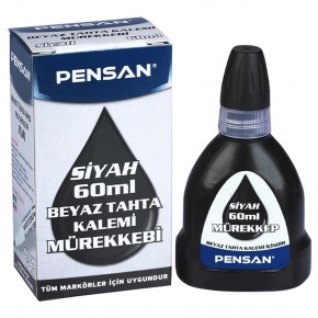 Pensan Tahta Kalemi Mürekkebi Siyah 100 ML 4009 (1 Adet)