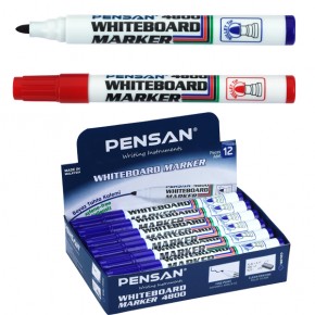 Pensan Tahta Kalemi Yuvarlak Uç Kırmızı 4800 (1 Adet)