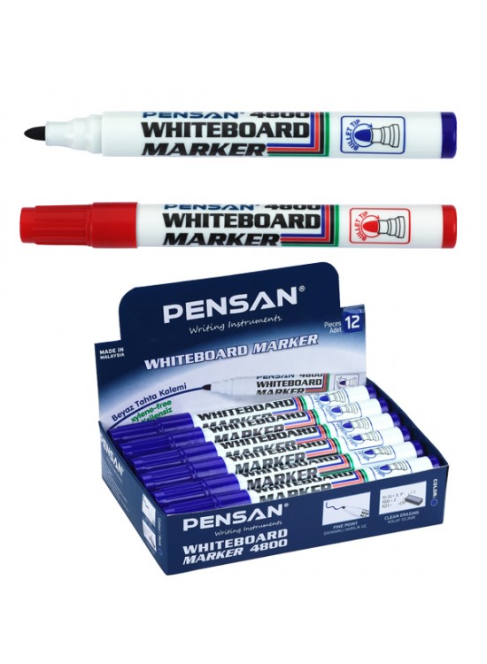 Pensan Tahta Kalemi Yuvarlak Uç Yeşil 4800 (1 Adet)