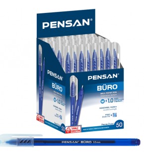 Pensan Tükenmez Kalem Büro 1 MM Mavi 2270 (1 Adet)