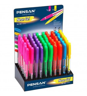 Pensan Tükenmez Kalem Jel Pvc 1.0 mm Neon 2290 (1 Adet)