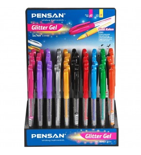 Pensan Tükenmez Kalem Jel Simli 1.0 mm 2280 (1 Adet)