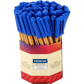 Pensan Tükenmez Kalem Office Pen Mavi 1010 (1 Adet)