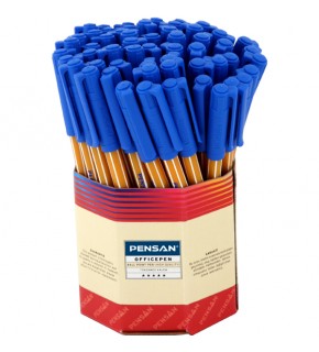 Pensan Tükenmez Kalem Office Pen Mavi 1010 (1 Adet)