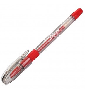 Pensan Tükenmez Kalem Soft Gel Fıne Kırmızı 0.5 MM 2420 (1 Adet)