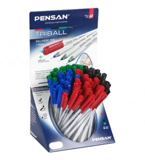 Pensan Tükenmez Kalem Triball 1.0 mm Bilye Uç MSKY 1003 (1 Adet)