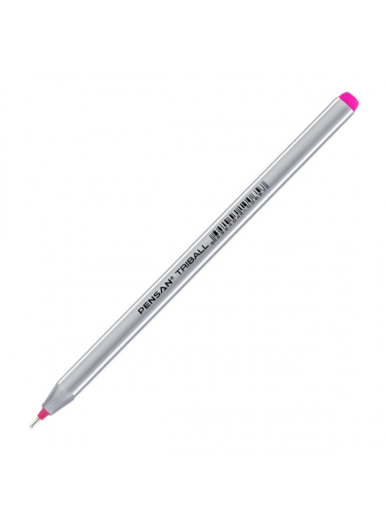 Pensan Tükenmez Kalem Triball 1.0 MM Bilye Uç Pembe 1003 (1 Adet)
