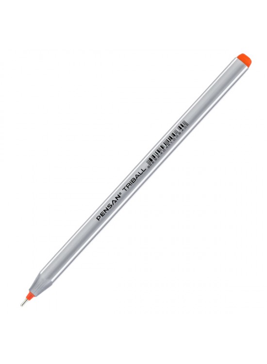 Pensan Tükenmez Kalem Triball 1.0 MM Bilye Uç Turuncu 1003 (1 Adet)