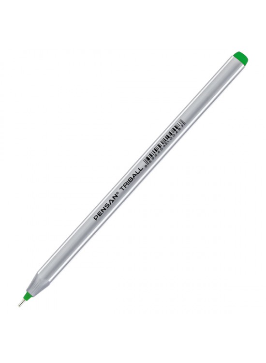 Pensan Tükenmez Kalem Triball 1.0 mm Bilye Uç Yeşil 1003 (1 Adet)