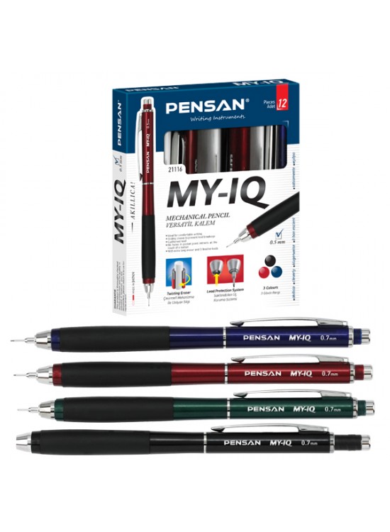 Pensan Versatil Kalem My IQ 0.7 mm 21116 (1 Adet) Pensan Versatil Kalem My IQ 0.7 mm 21116 (1 Adet)