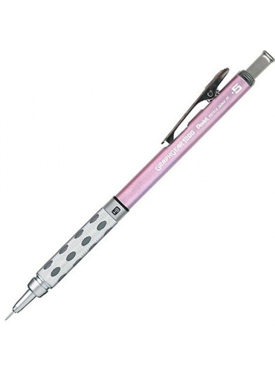 Pentel Çizim Kalemi Metal Gövde Gizli Uç Teknik Çizim Ve Yazı İçin Versatil 0.5 MM PG1015C-PX