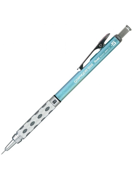 Pentel Çizim Kalemi Metal Gövde Gizli Uç Teknik Çizim Ve Yazı İçin Versatil 0.5 MM PG1015C-SX