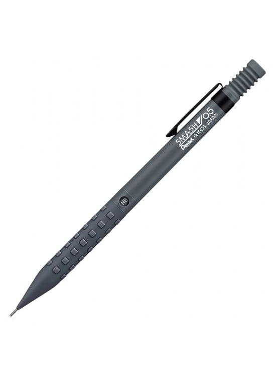 Pentel Mat Gri Gövde Teknik Çizim ve Yazı İçin Versatil 0.5 Mm